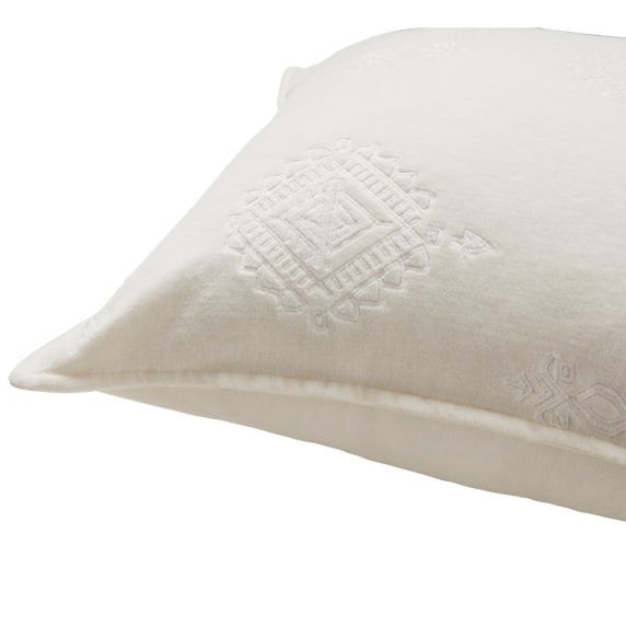 Haveli Cushion White - 50cm x 50cm color White