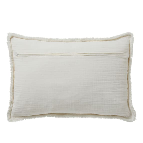 Savannes Cushion White - 60cm x 40cm color White