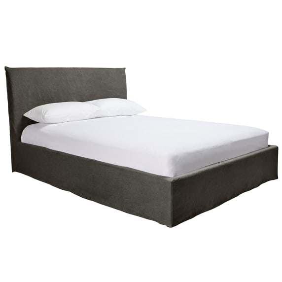 Noosa Bed Cover Charcoal color Charcoal