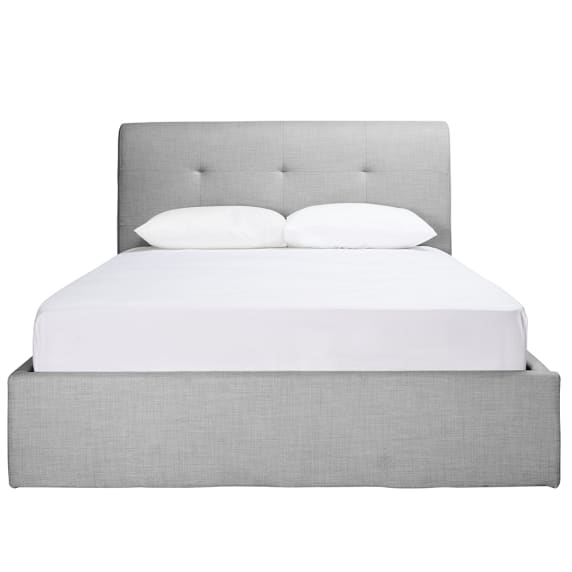 Terrigal Bed Frame Light Grey color Light Grey