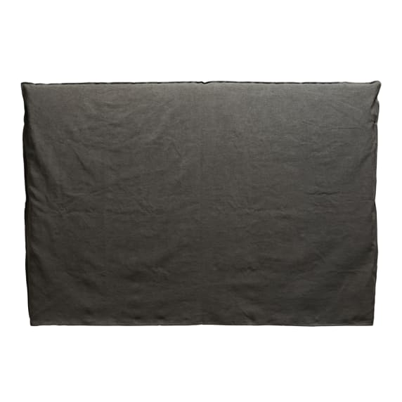 Noosa Bed Head Cover Charcoal color Charcoal