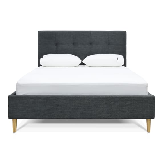 Talia Bed frame Charcoal color Charcoal