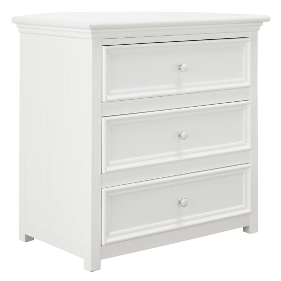 Mandalay Dresser White - 3 Drawer color White