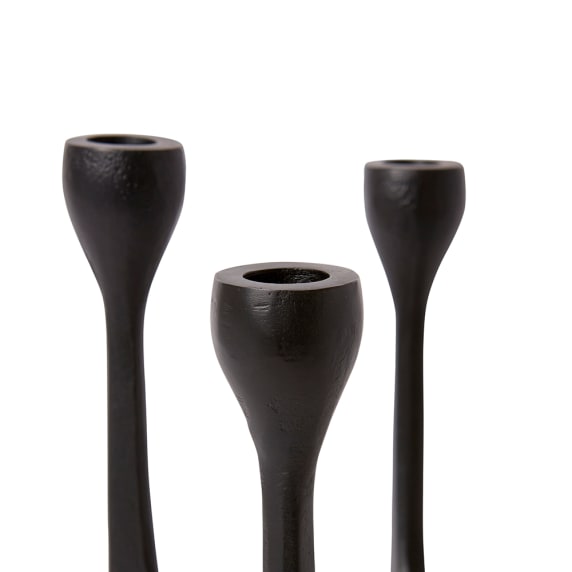 Massimo Candle Holder color Black