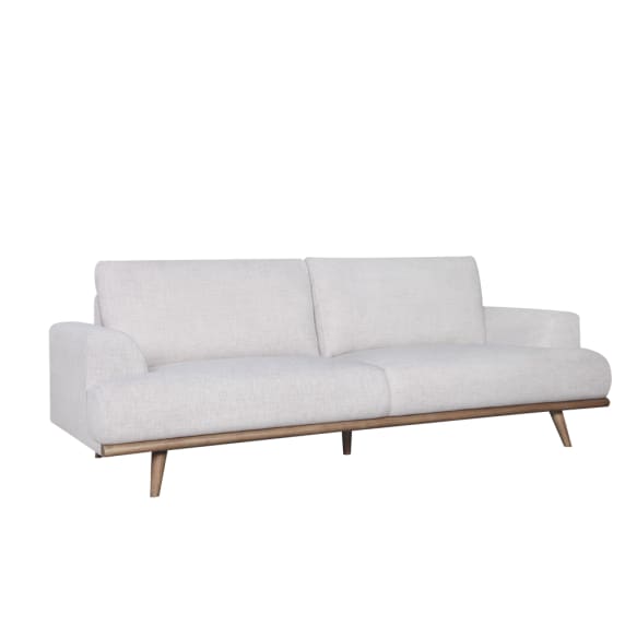 Xander Luna Almond Sofa - 3 Seater color Almond