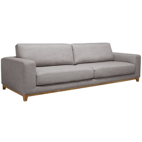 Dallas Isla Soft Grey Sofa - 4 Seater color Soft Grey