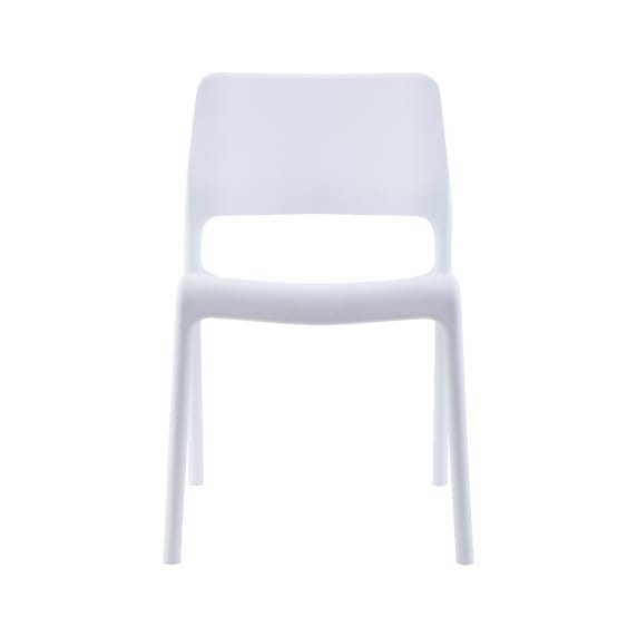 Balmoral Dining Chair White color White