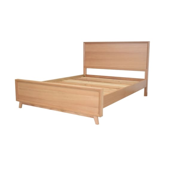 Morgan Oak Bed Frame color Natural