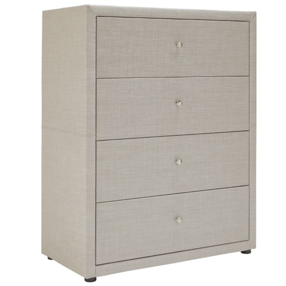 Metro Tallboy Sea Pearl - 4 Drawer color Sea Pearl