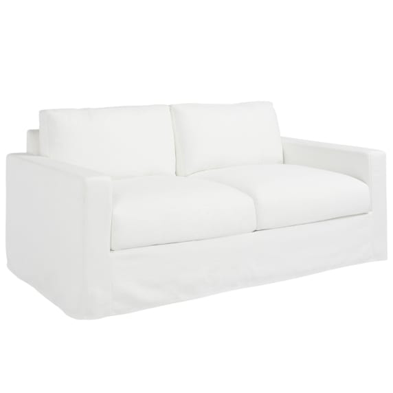 Sunday Sofa & Slip Cover Duxton Snow - 2 Seater color Snow