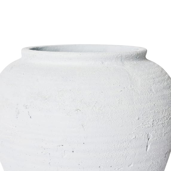 Bexley Pot White - 38cm color White