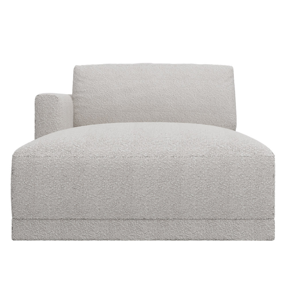 Haven Boucle Pumice Left Arm Facing Chaise Module