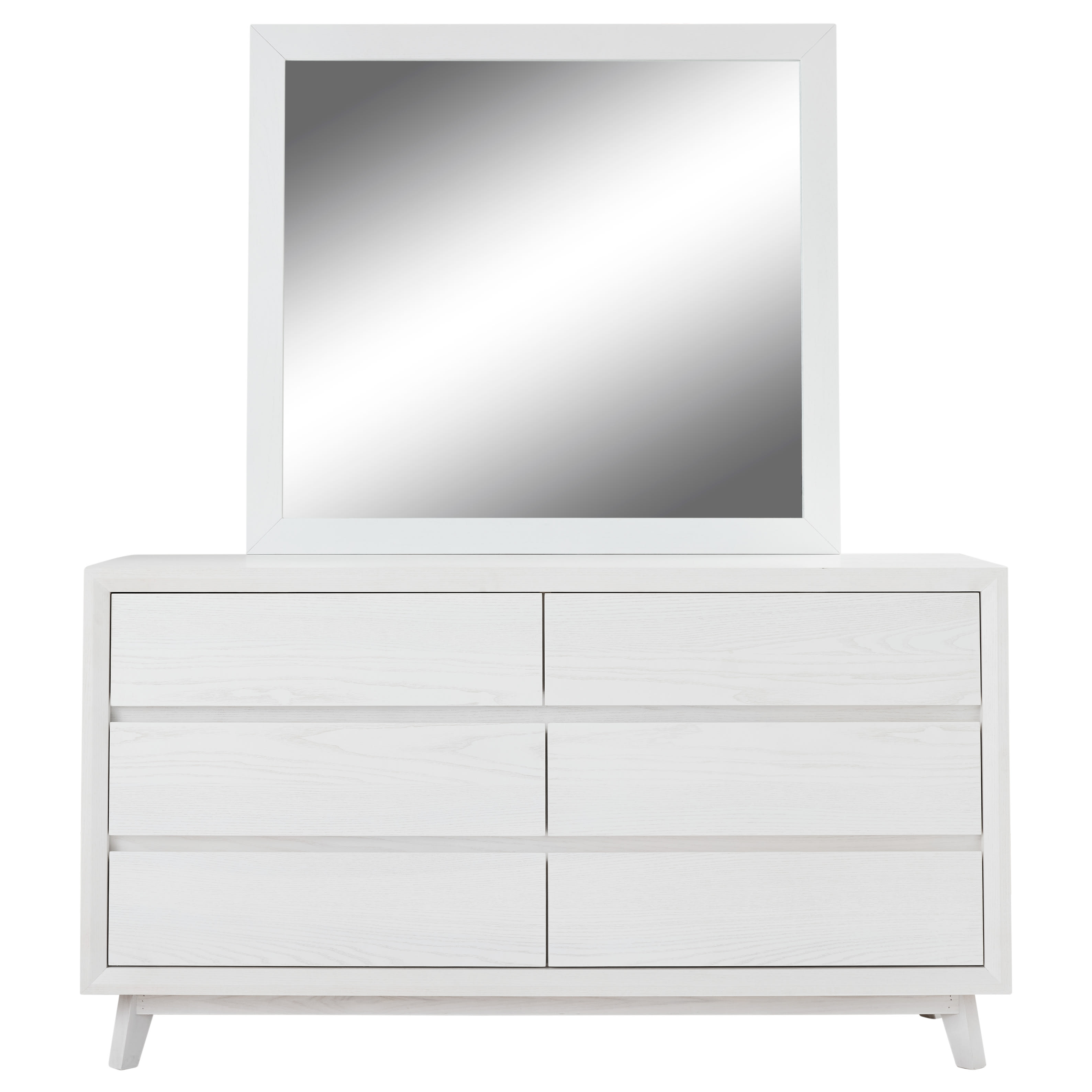 Morgan Dresser Mirror White