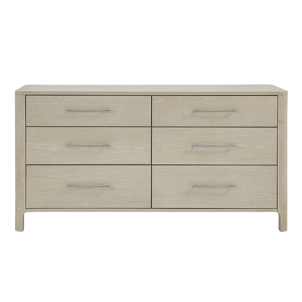 Buy Vander Weathered White Tallboy - 5 Drawer - James Lane Australia