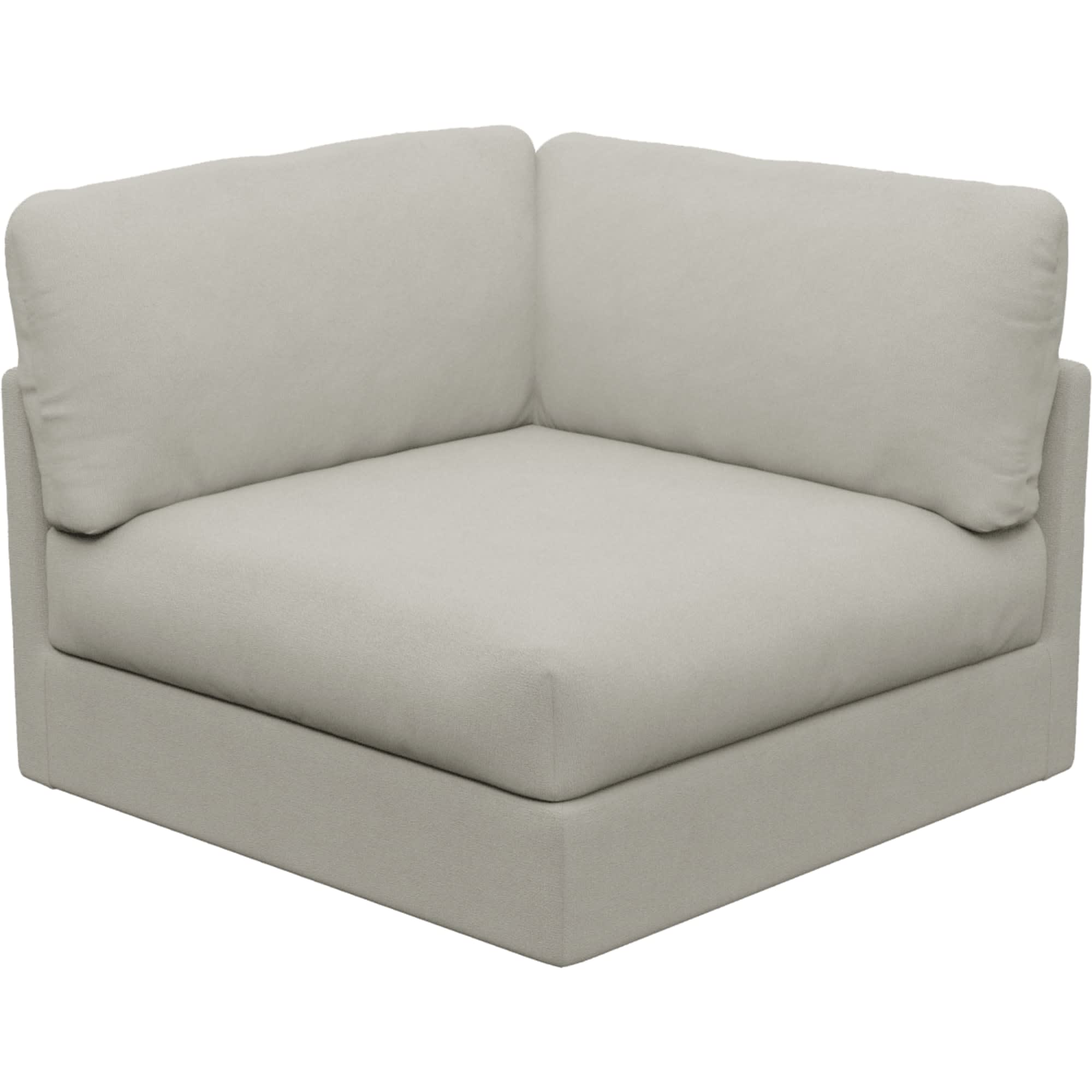 Finley California Charcoal Corner Sofa Chair Module