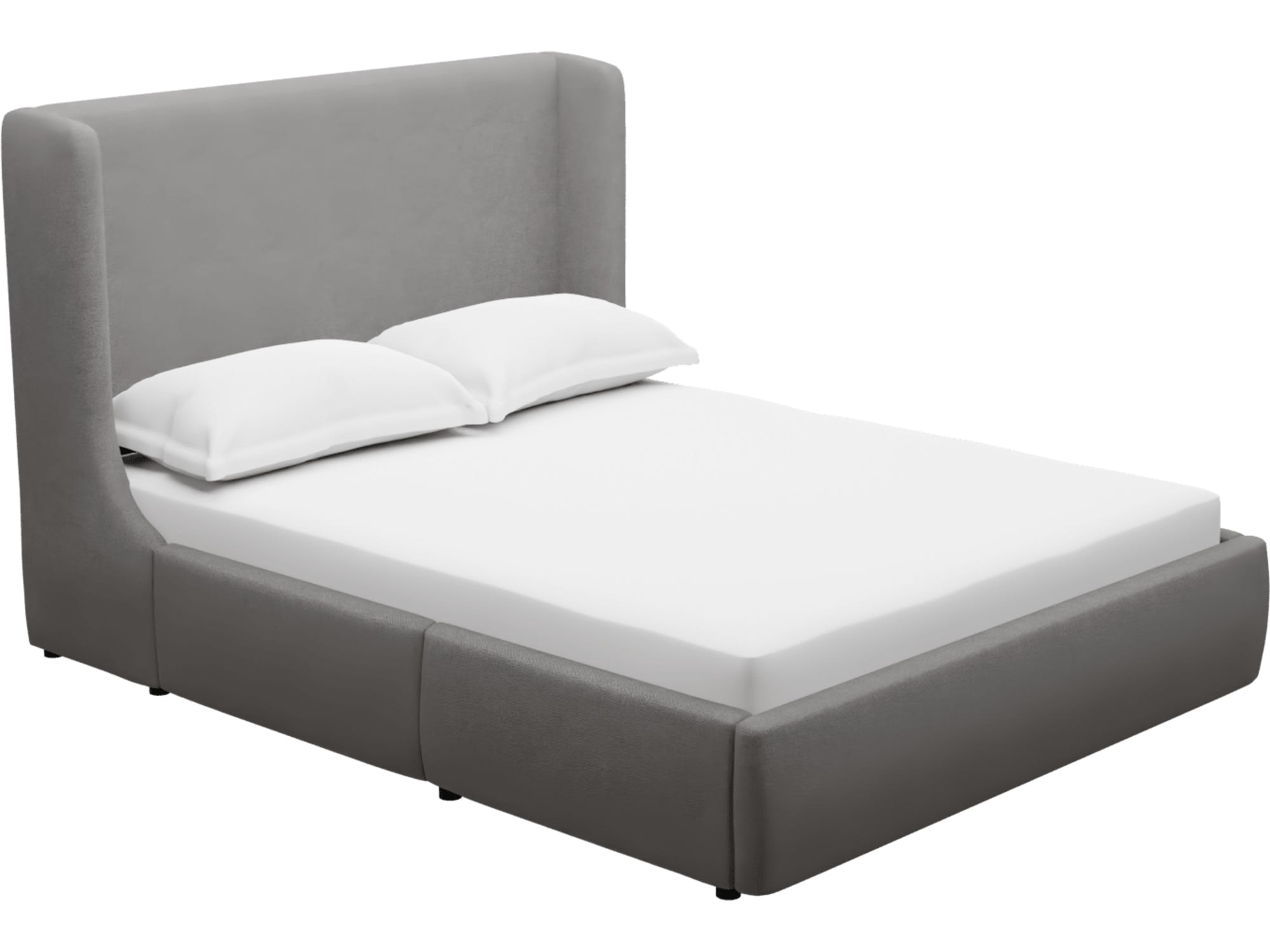 Lucy Drawer Bed California Ivory
