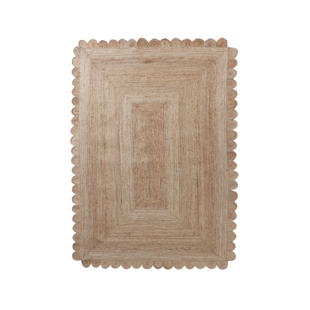 Buy Boucle Jute Rug - Natural - James Lane Australia