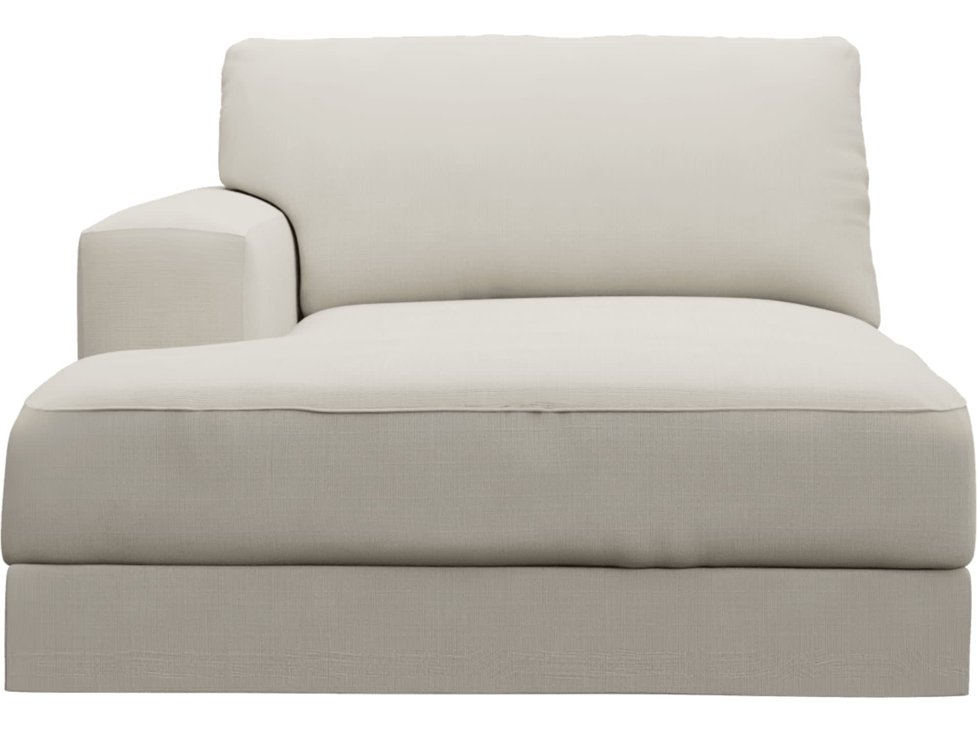 Monica Toorak Pearl Left Arm Facing Chaise Module