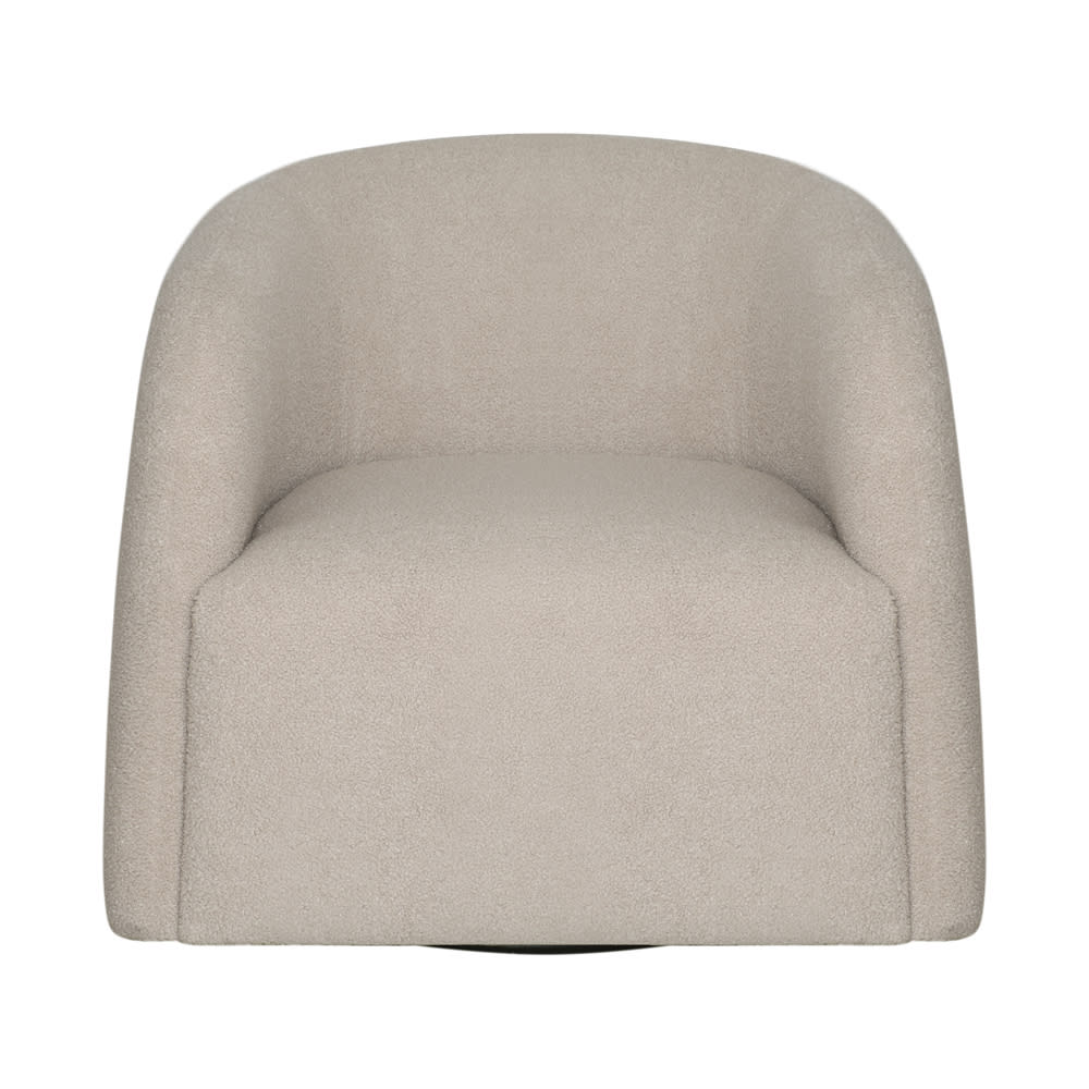 Decker Teddy Natural Swivel Chair