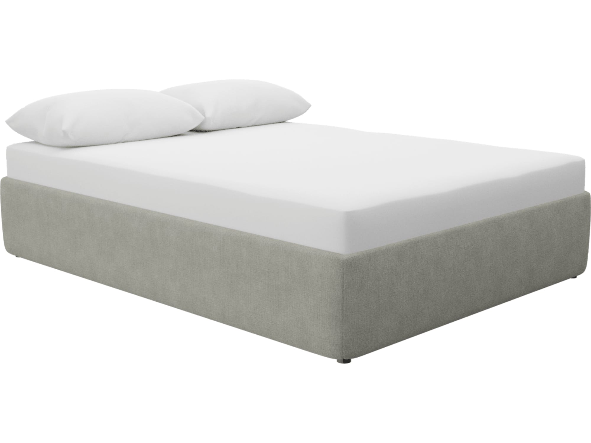 Leo Bed Base Toorak Pebble