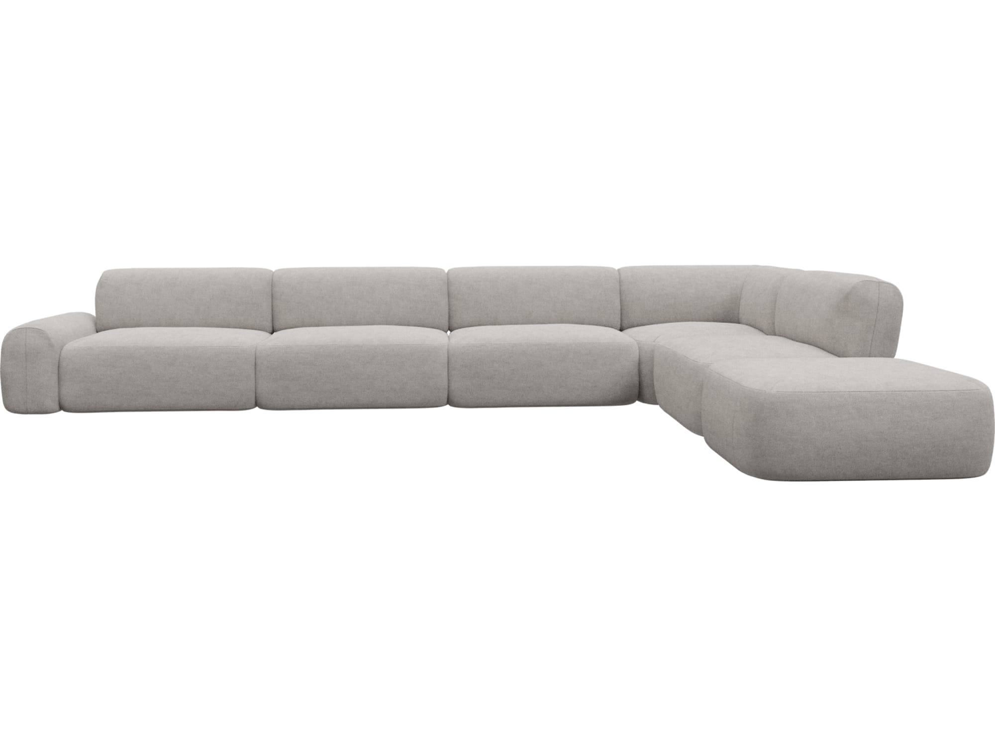 Beckett Avon Mineral Modular Sofa - 7 Piece