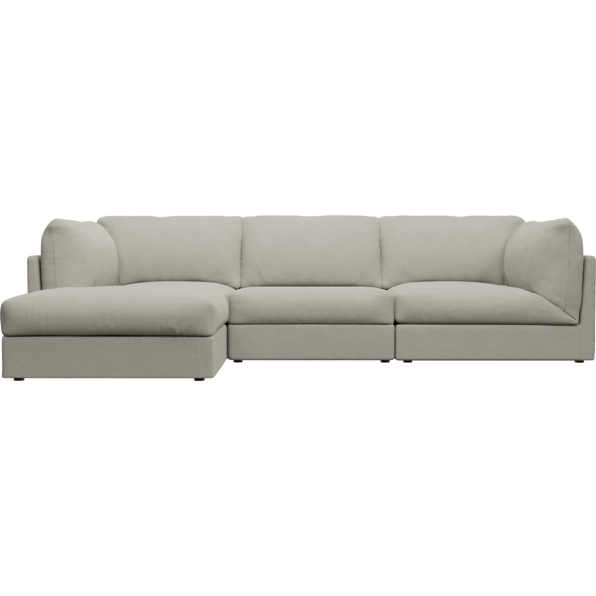 Finley California Ivory Modular Sofa - 3 Seater