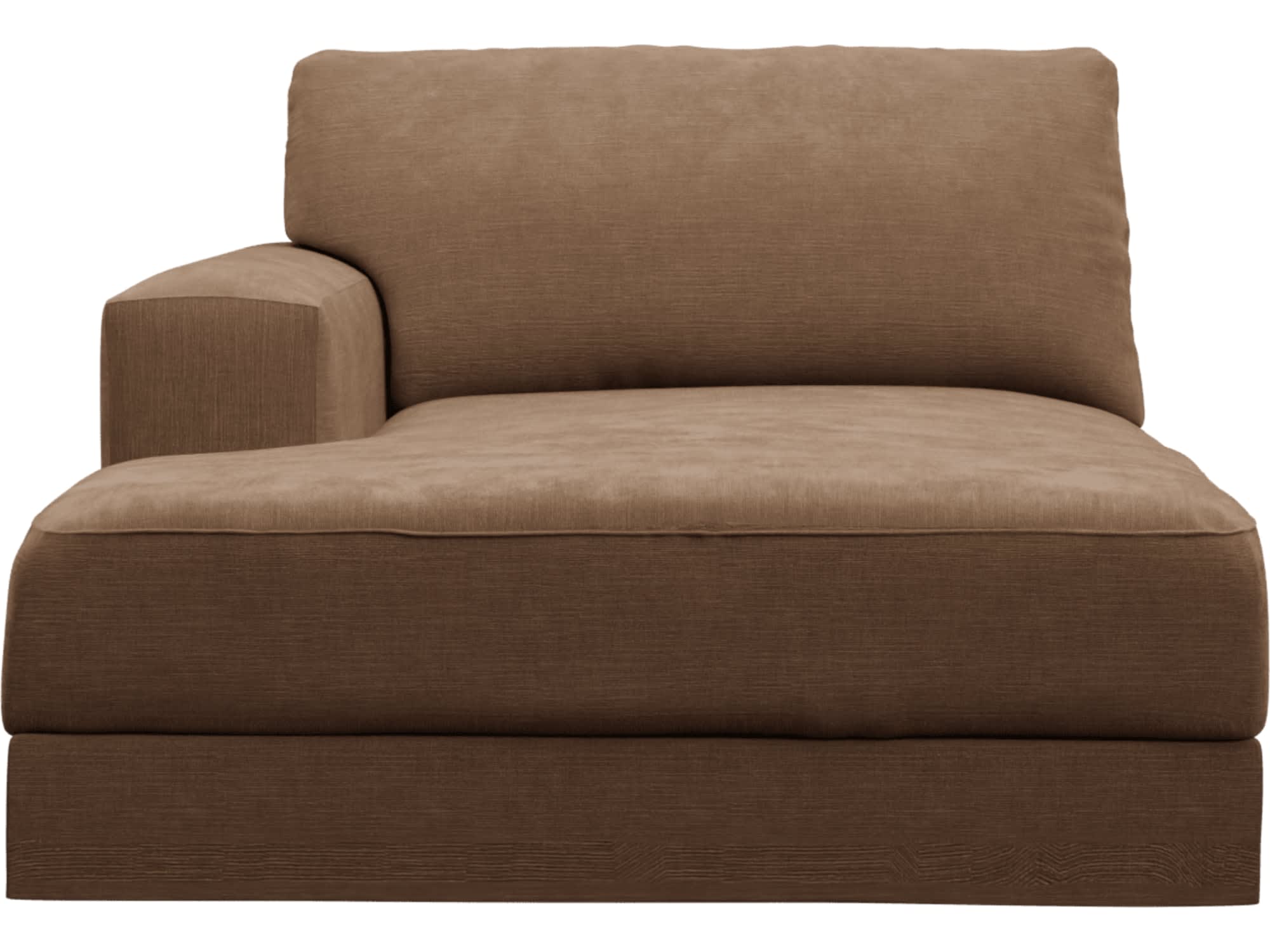Monica Tribute Chestnut Left Arm Facing Chaise Module