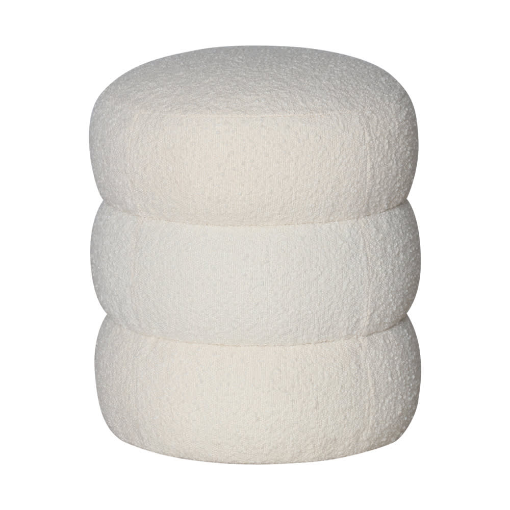 Bolo Boucle Ottoman Ivory - 49cm