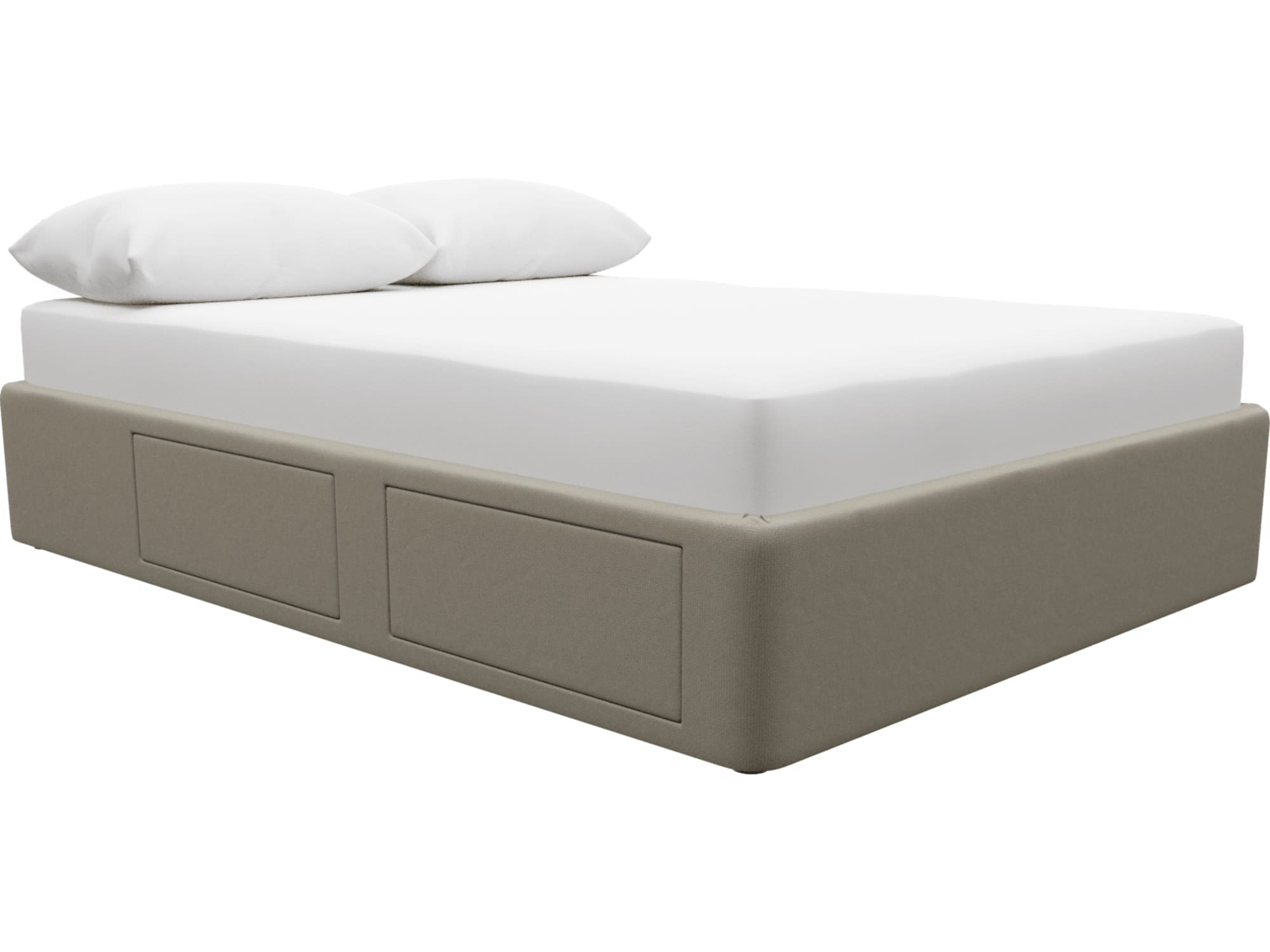 Zenith Storage Drawer Bed Base Plaza Natural