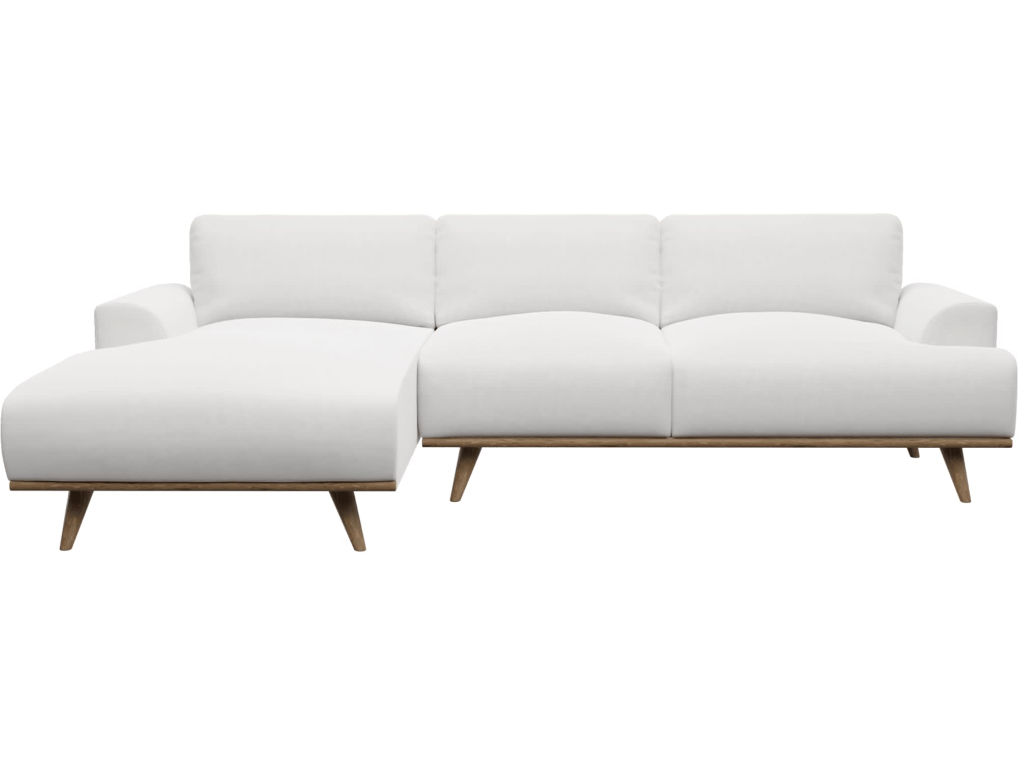 Dane Muse Forest Chaise Sofa - 3 Seater