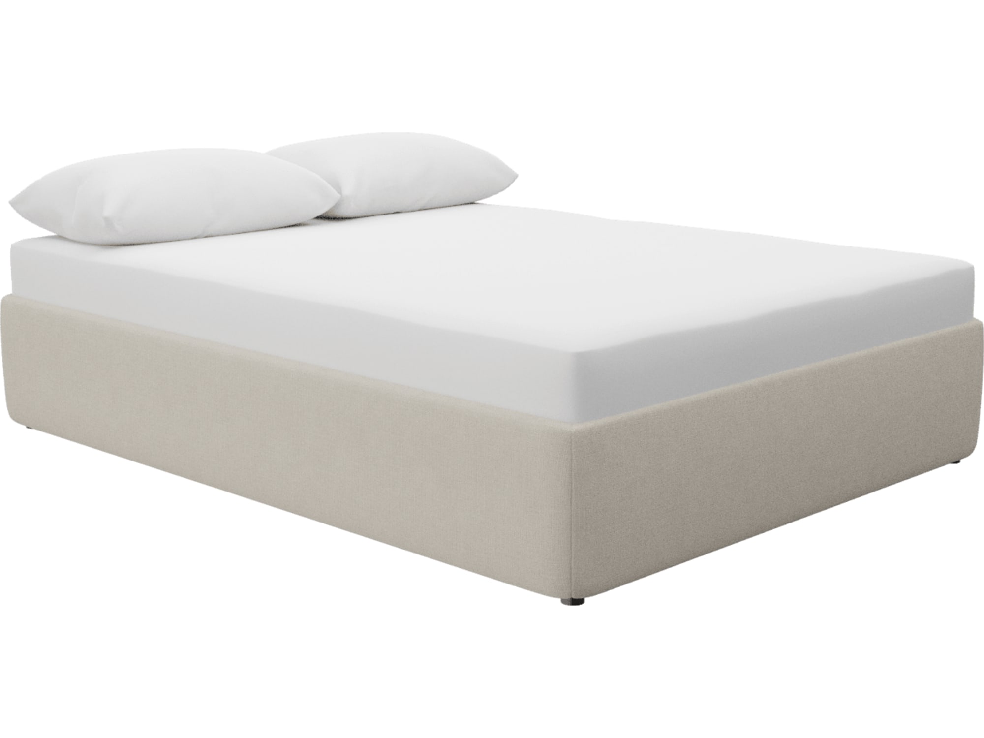 Leo Bed Base Toorak Pebble