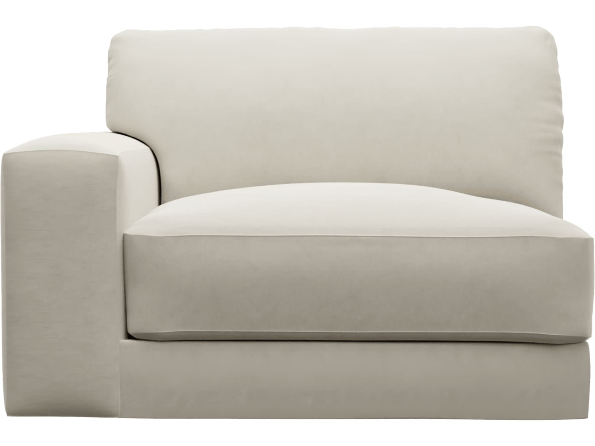 Monica Muse Forest Left Arm Facing Chair Module