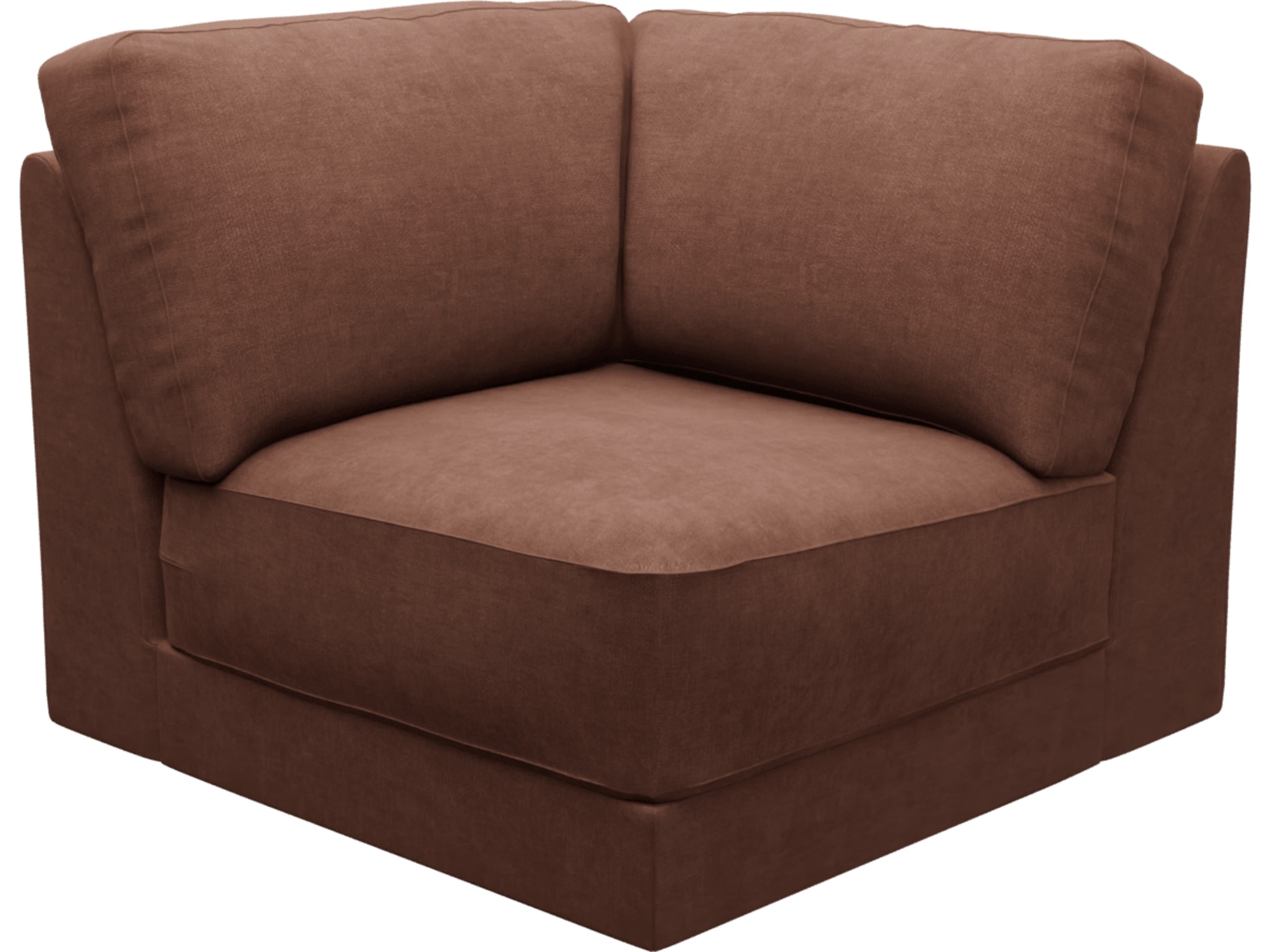 Monica Muse Chocolate Corner Sofa Chair Module