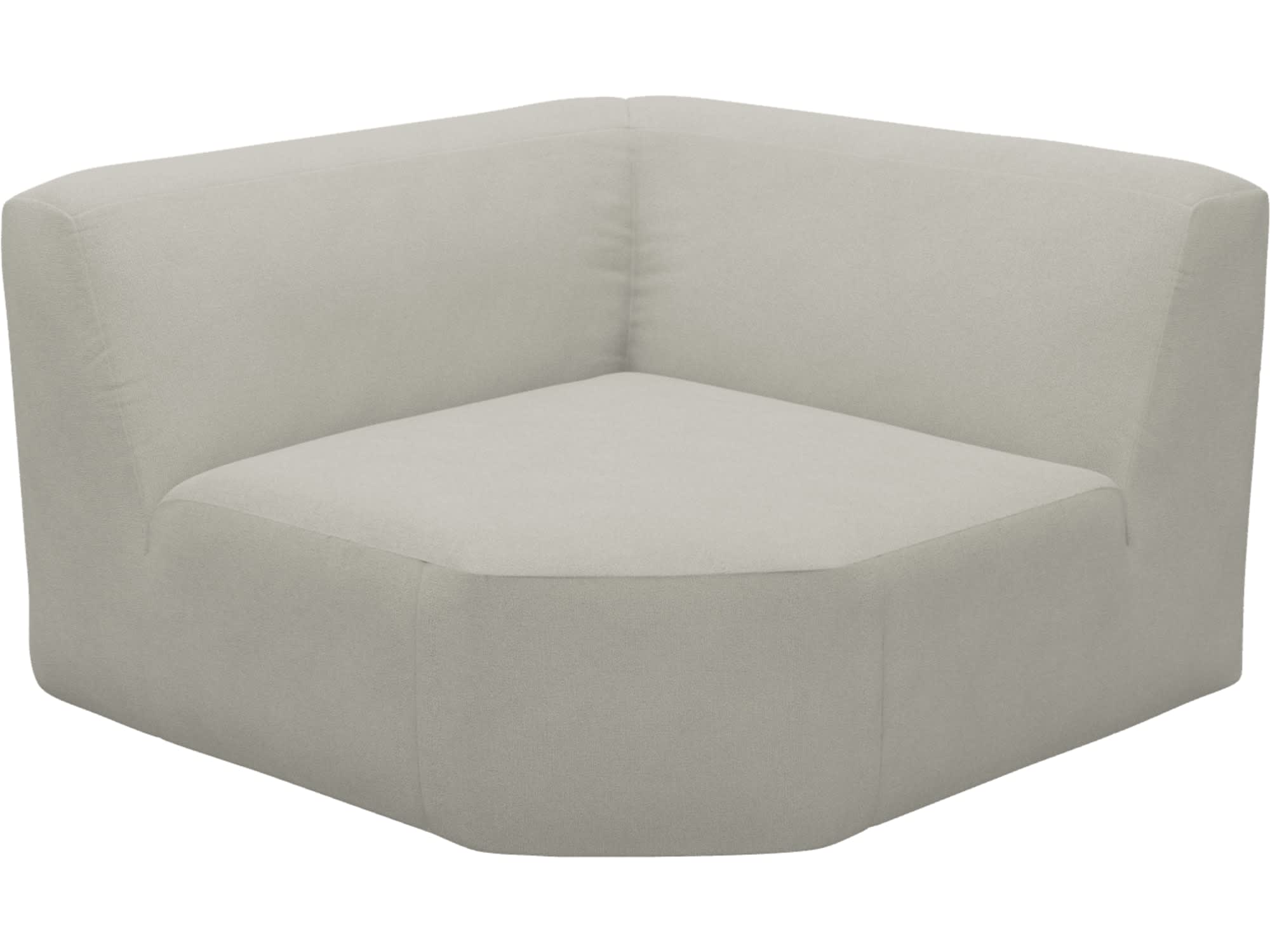 Copenhagen California Charcoal Wedge Corner Chair Sofa Module