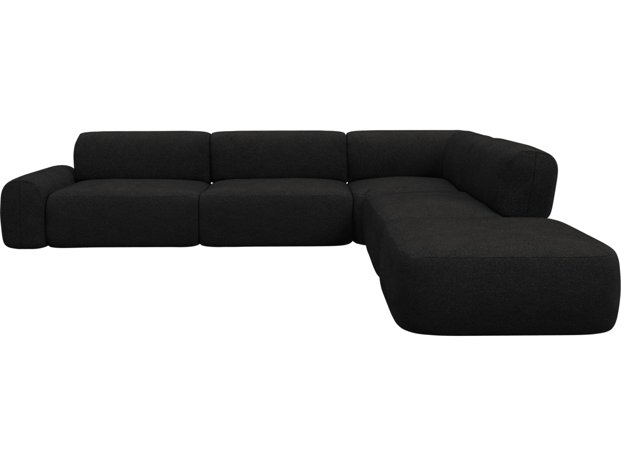 Emily Modular Sofa California Charcoal - 6 Piece