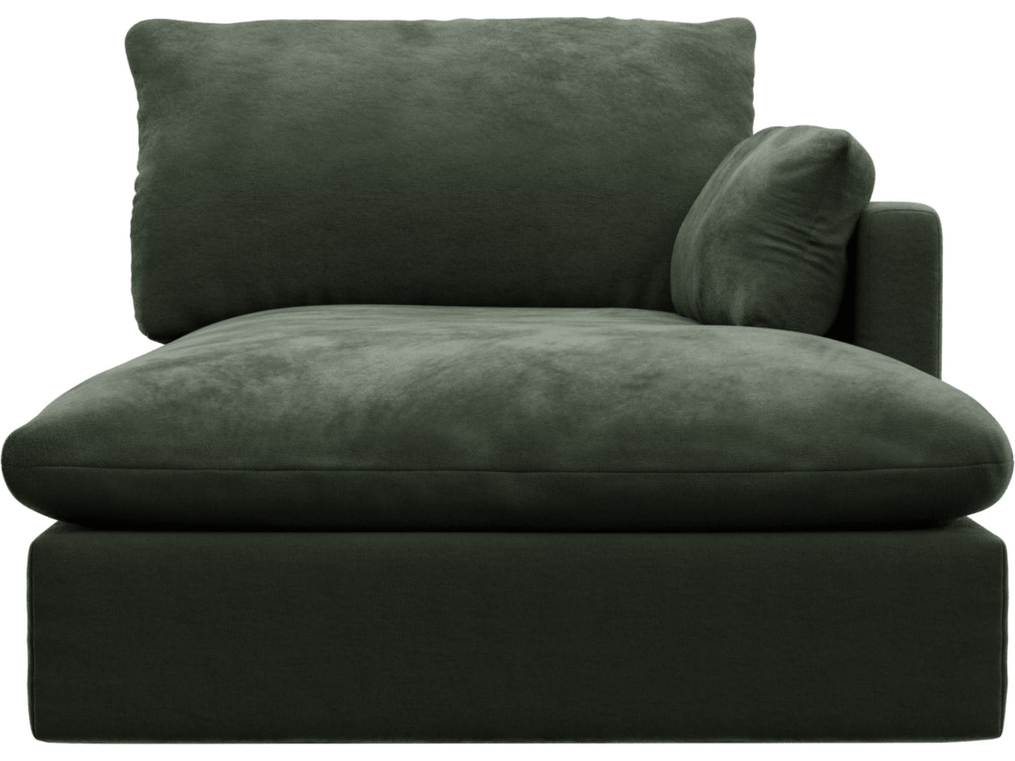 Willow Muse Forest Chaise Right Arm Facing Sofa Module