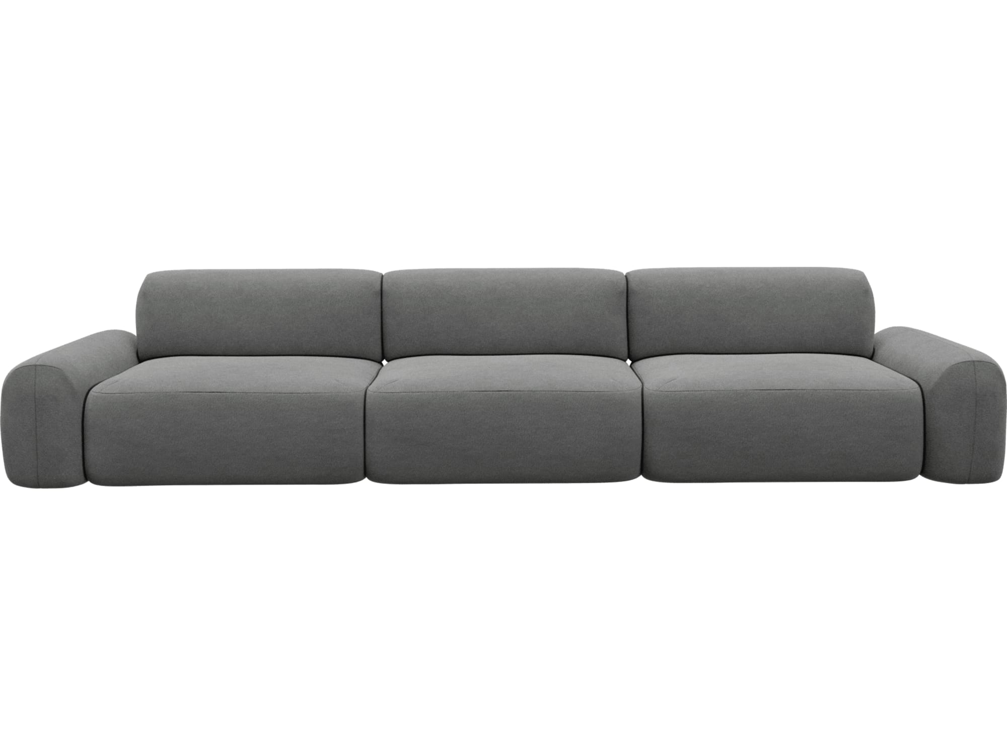 Beckett Maya Flint Modular Sofa - 3 Seater
