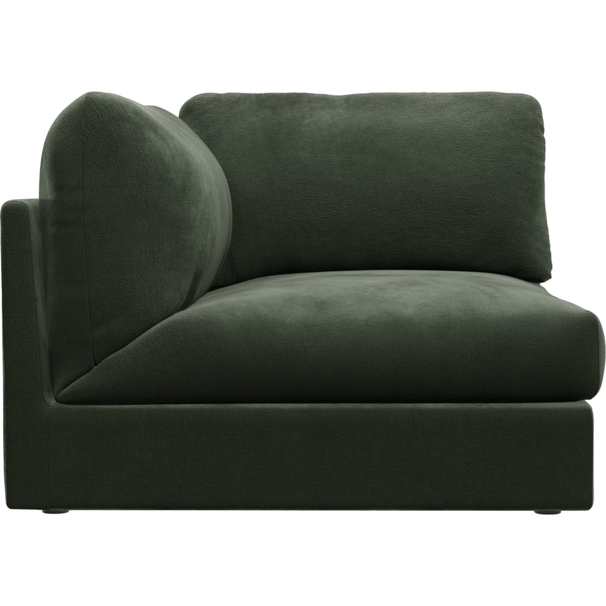 Finley Muse Forest Left Arm Facing Sofa Chair Module