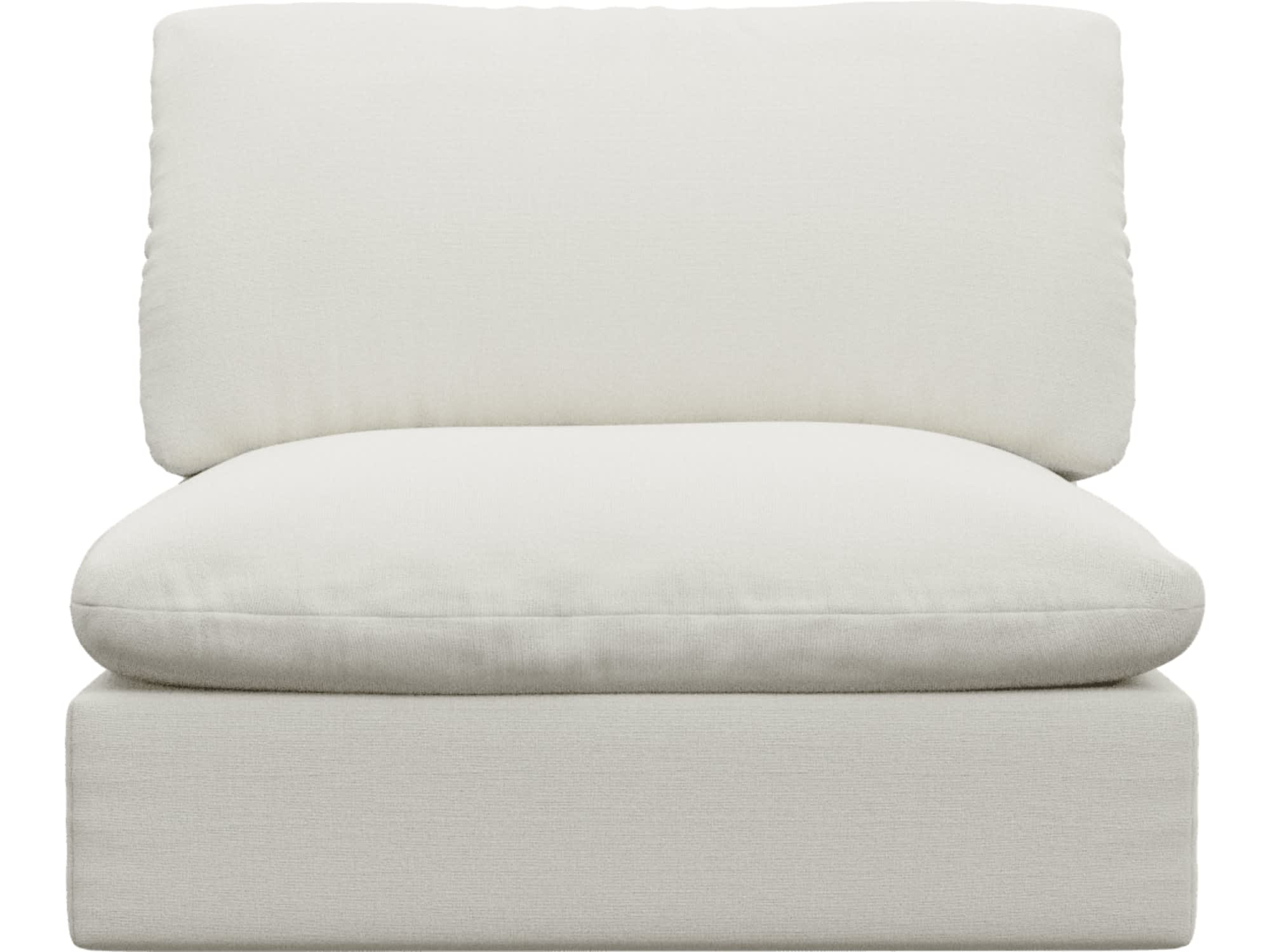 Willow Tribute Chestnut Armless Sofa Module