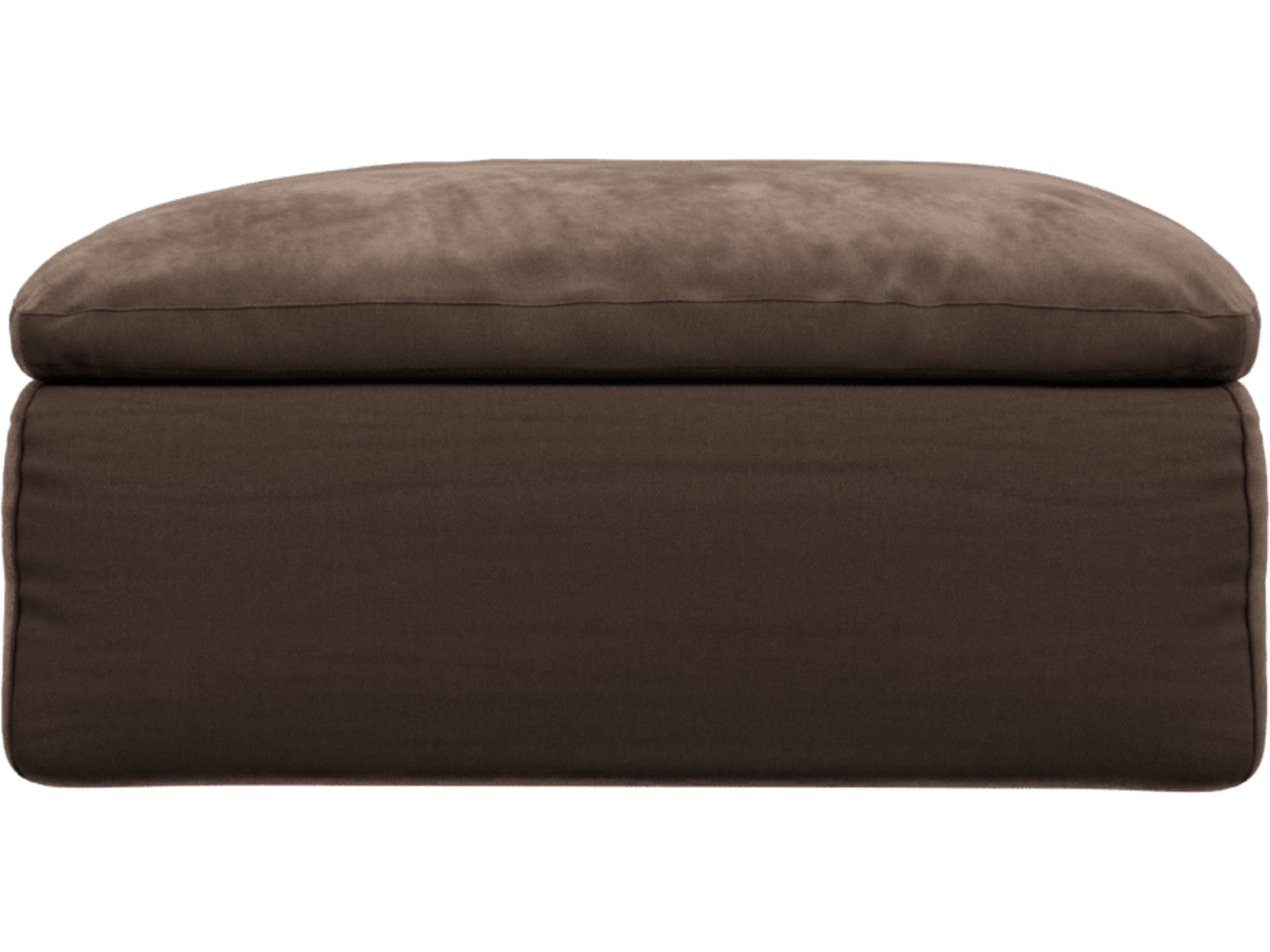 Cloud Ottoman Muse Chocolate