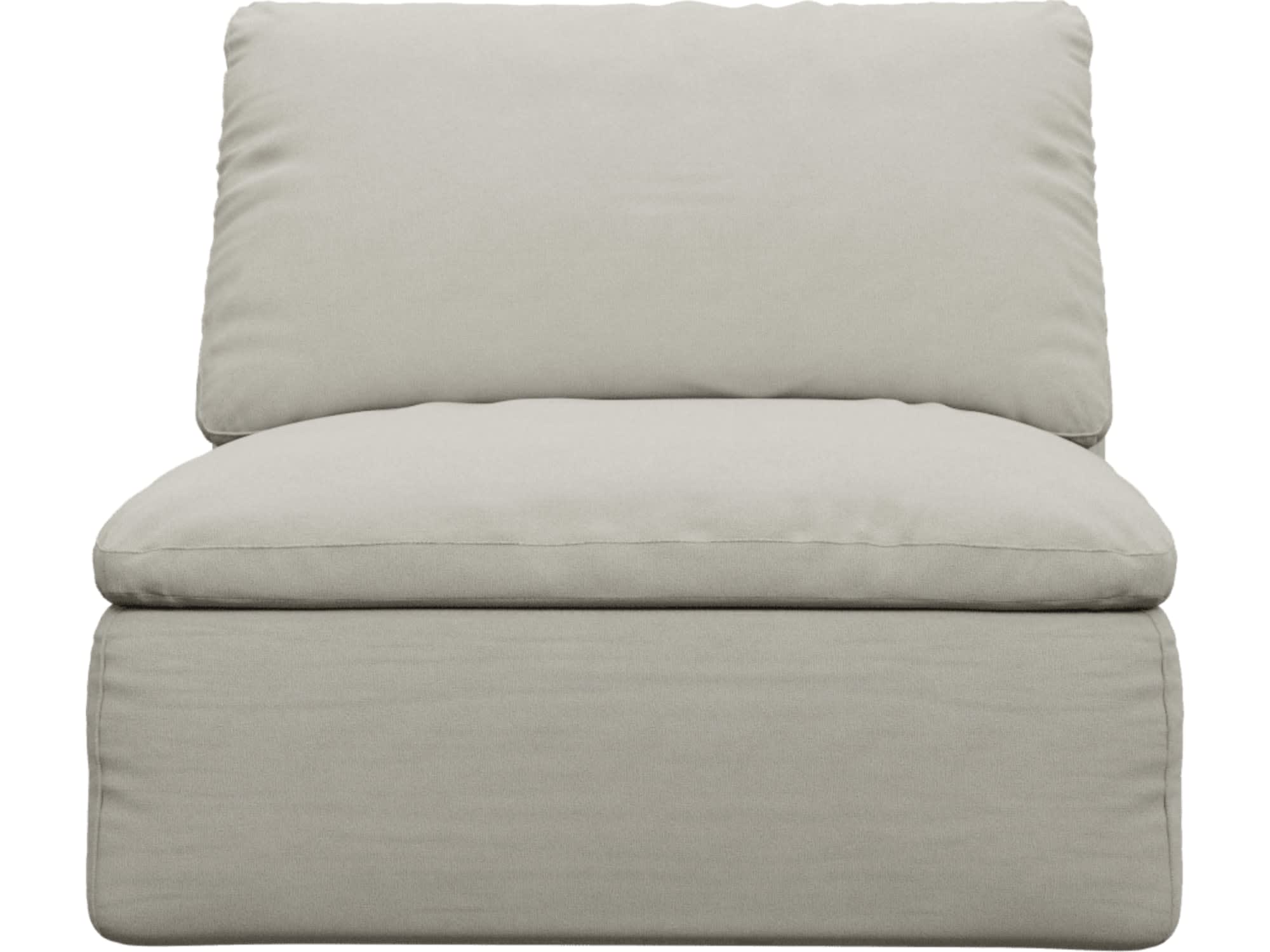 Cloud Deep Armless Module Boucle Ivory