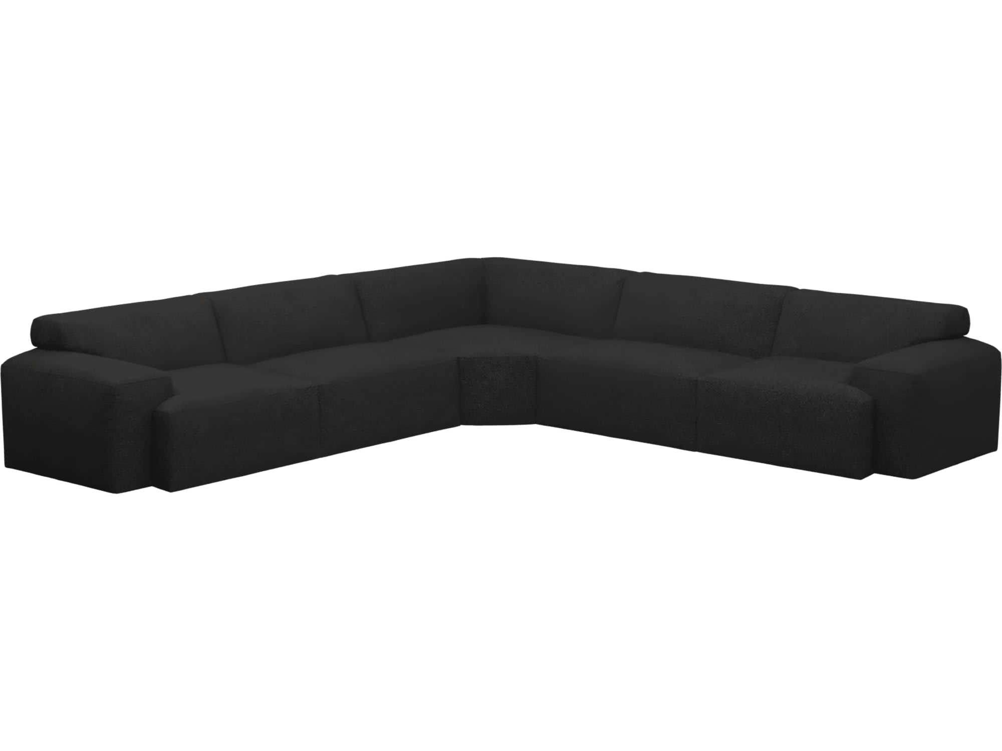 Copenhagen California Charcoal Sofa - 5 Seater Corner Sofa