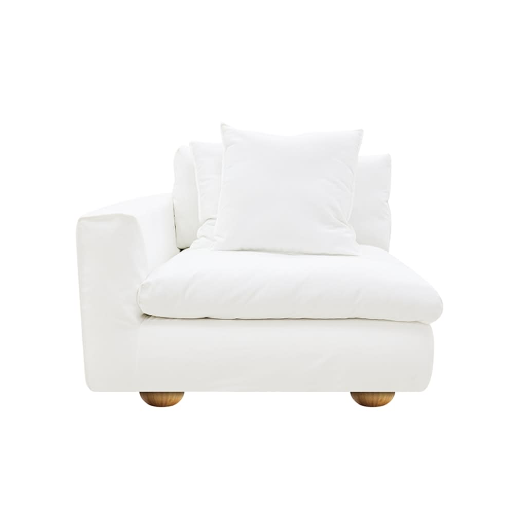 Tully Muse Flax Left Arm Facing Chair Module