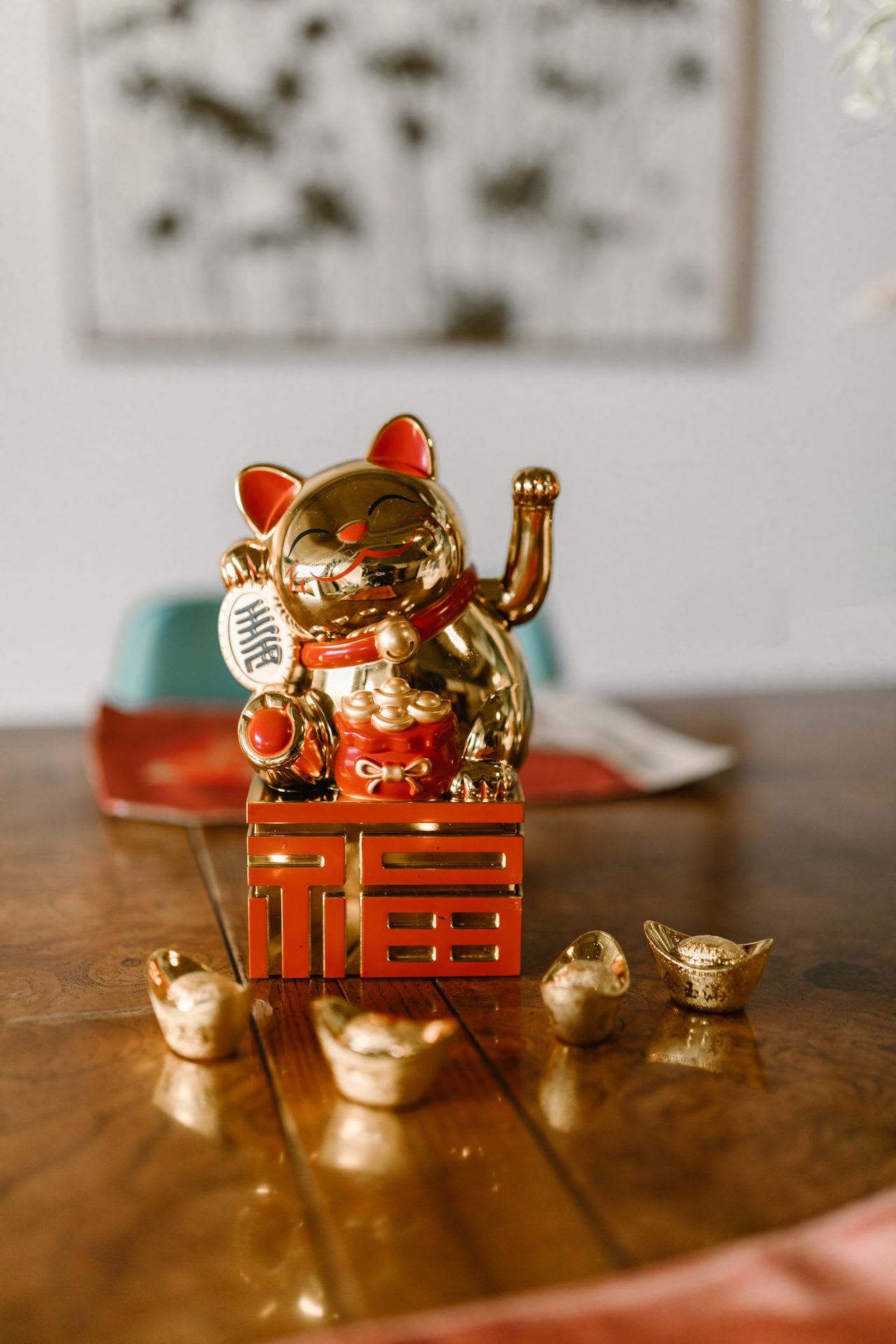 fengsui lucky cat