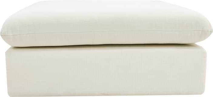 Ludlow Tribute Shell Ottoman color Tribute Shell