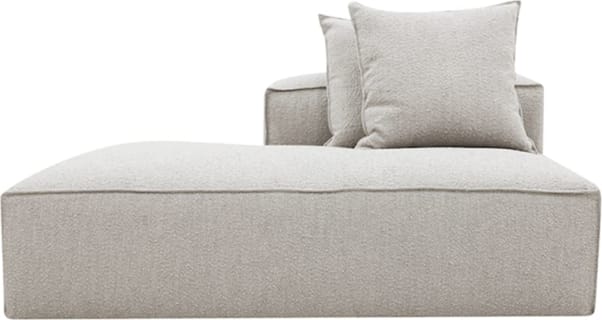 Riley Boucle Pumice Module Terminal Left color Boucle Pumice