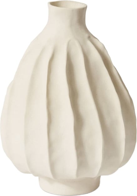 Jules Vase Ivory - 32CM color Ivory