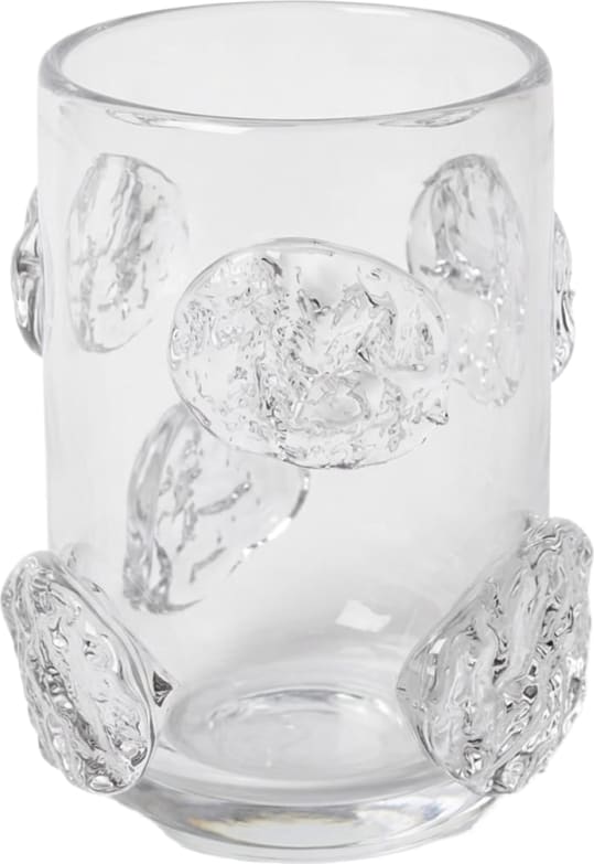 Mansa Vase Glass Clear - 27cm color Clear