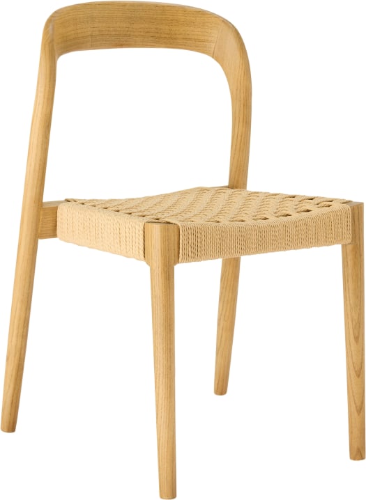 Tidal Elm Dining Chair Natural color Natural