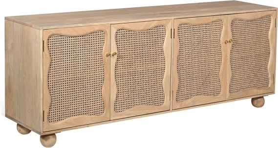 Baxter Mango Wood and Rattan Buffet color Natural